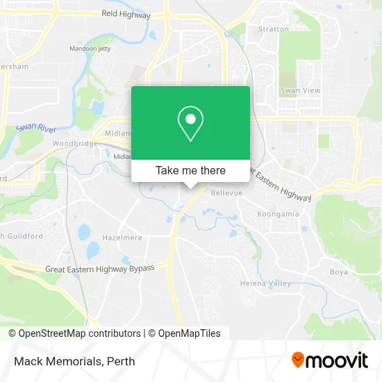 Mapa Mack Memorials