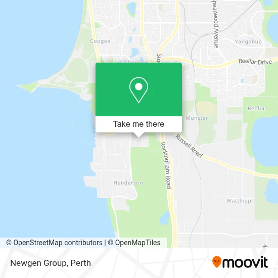 Mapa Newgen Group