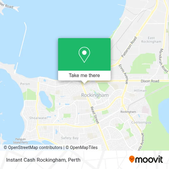 Mapa Instant Cash Rockingham