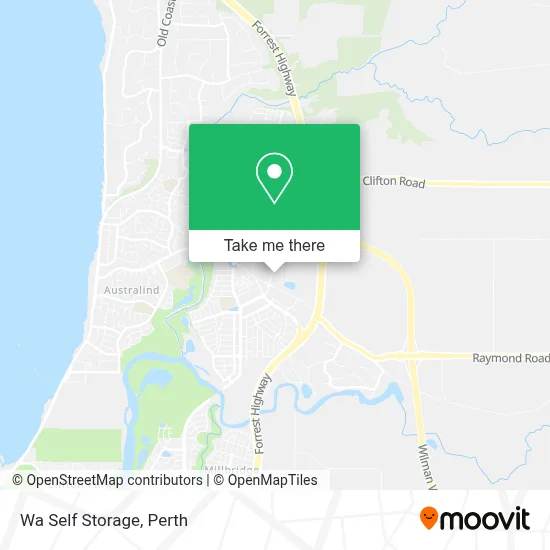 Mapa Wa Self Storage