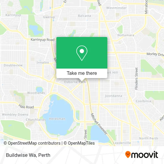 Buildwise Wa map