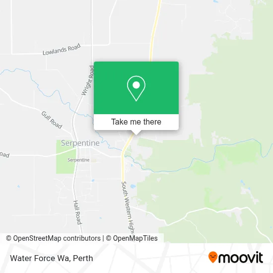 Mapa Water Force Wa