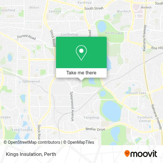 Mapa Kings Insulation