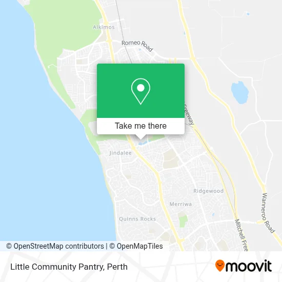 Mapa Little Community Pantry