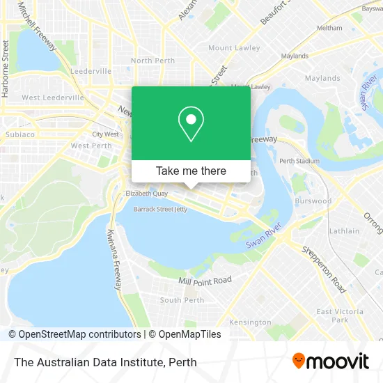 Mapa The Australian Data Institute
