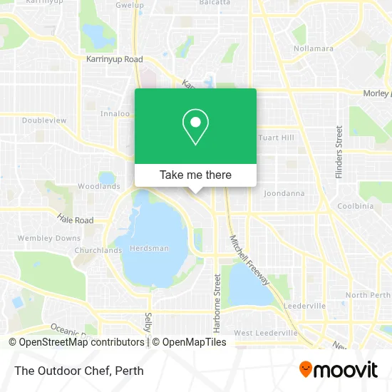 Mapa The Outdoor Chef