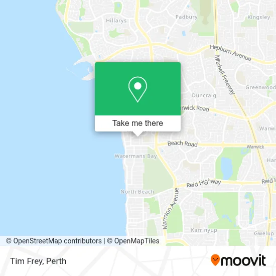 Tim Frey map