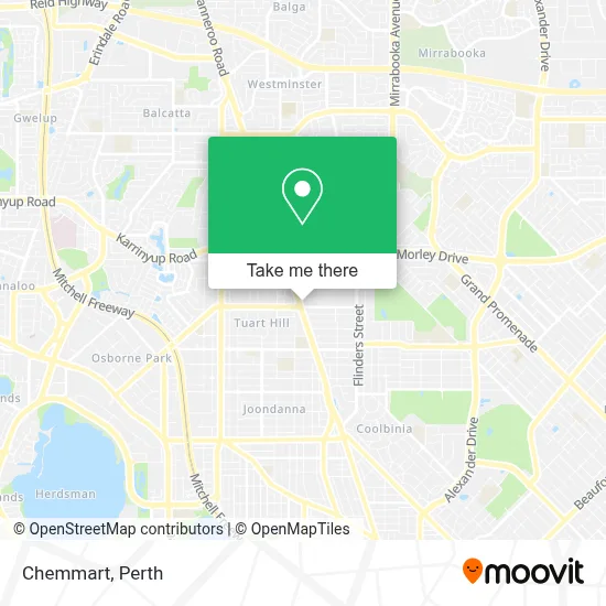 Mapa Chemmart