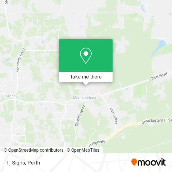Tj Signs map