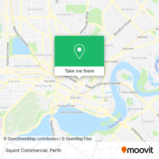 Mapa Squint Commercial