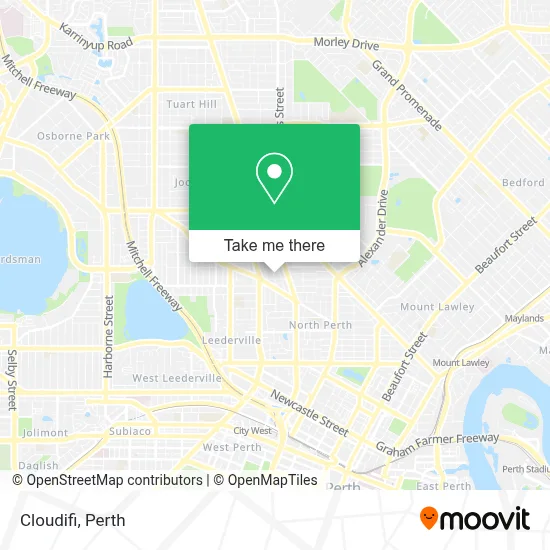 Mapa Cloudifi