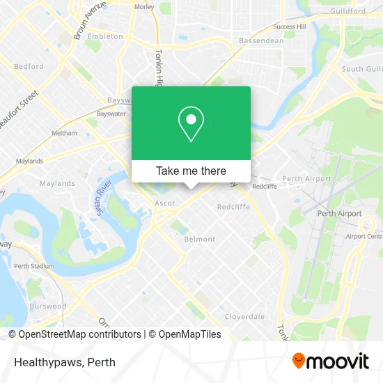 Mapa Healthypaws
