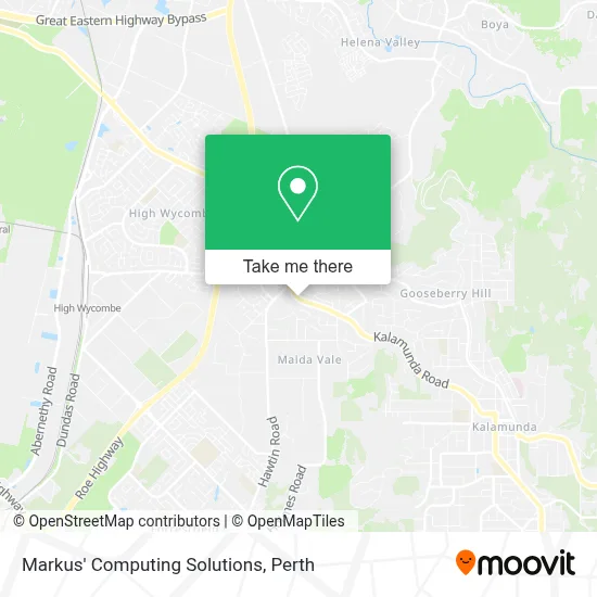 Mapa Markus' Computing Solutions