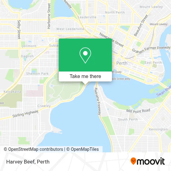 Mapa Harvey Beef