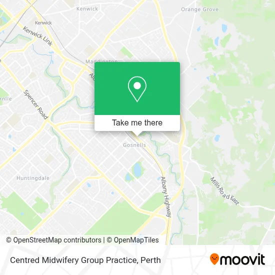 Mapa Centred Midwifery Group Practice