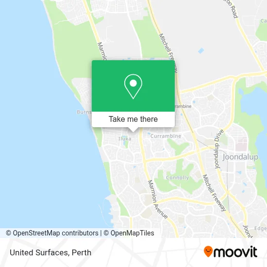 Mapa United Surfaces