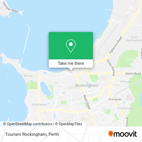 Mapa Tourism Rockingham