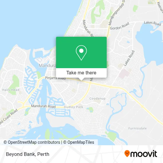Mapa Beyond Bank