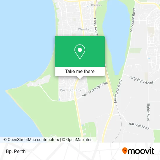 Mapa Bp