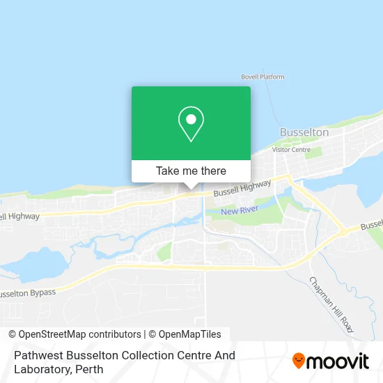 Mapa Pathwest Busselton Collection Centre And Laboratory