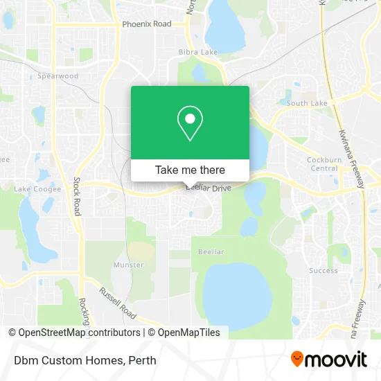 Mapa Dbm Custom Homes