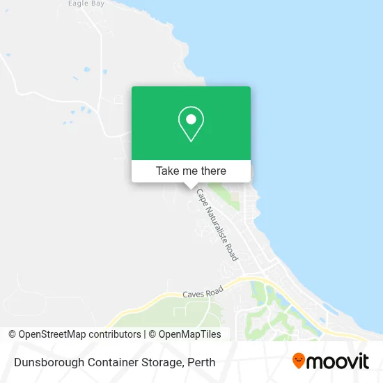 Mapa Dunsborough Container Storage