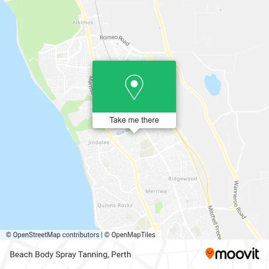 Mapa Beach Body Spray Tanning