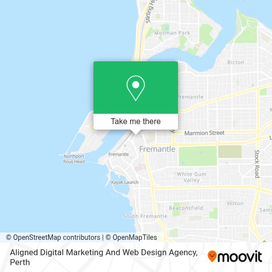 Aligned Digital Marketing And Web Design Agency map
