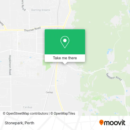 Mapa Stonepark