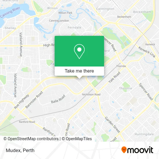 Mapa Mudex