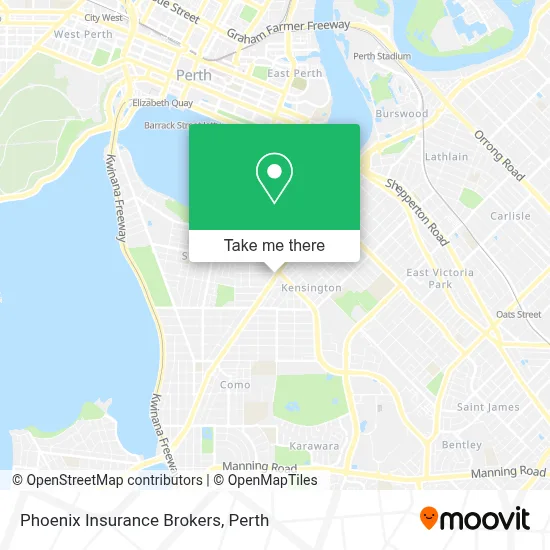 Mapa Phoenix Insurance Brokers