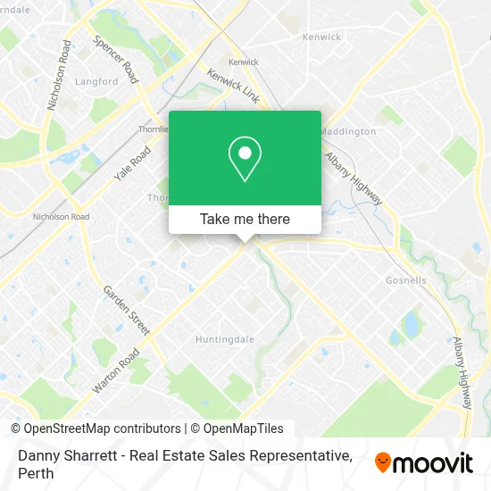 Mapa Danny Sharrett - Real Estate Sales Representative