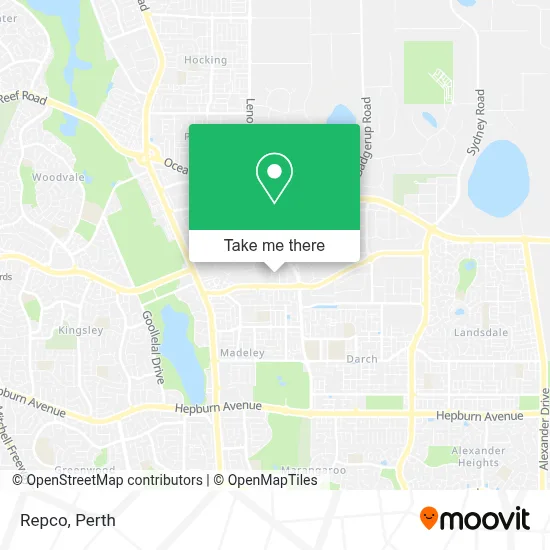 Repco map