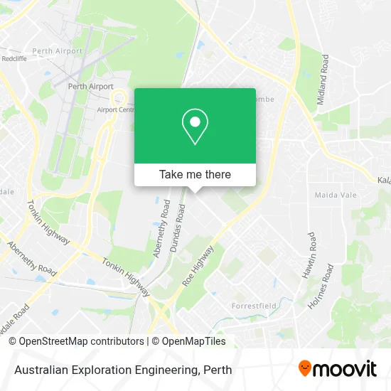 Australian Exploration Engineering map