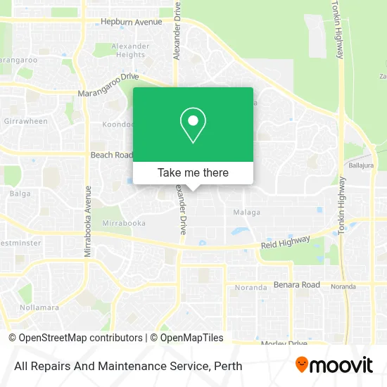 All Repairs And Maintenance Service map