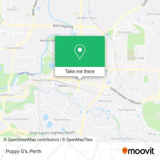 Mapa Poppy G's