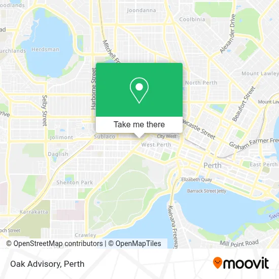 Mapa Oak Advisory