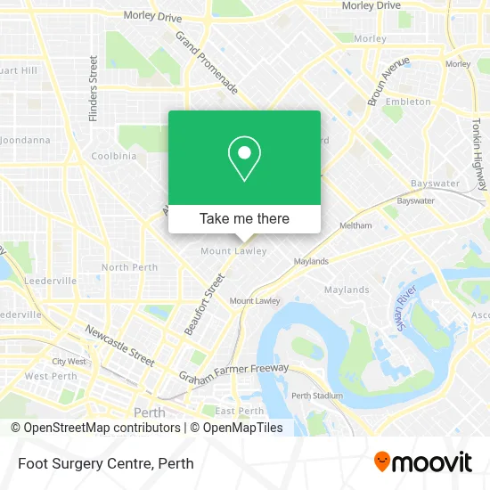 Mapa Foot Surgery Centre