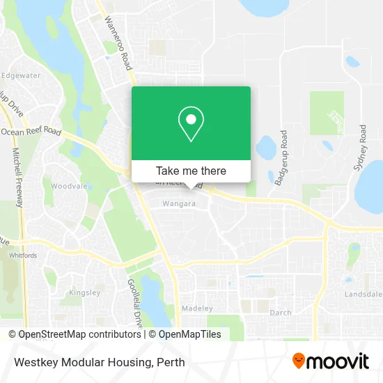 Mapa Westkey Modular Housing