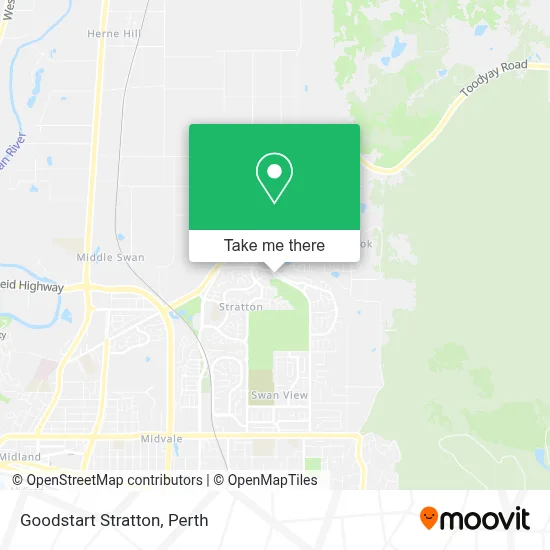 Mapa Goodstart Stratton