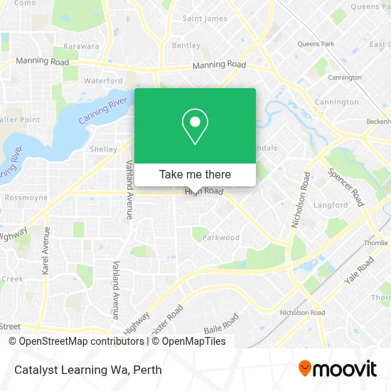 Catalyst Learning Wa map
