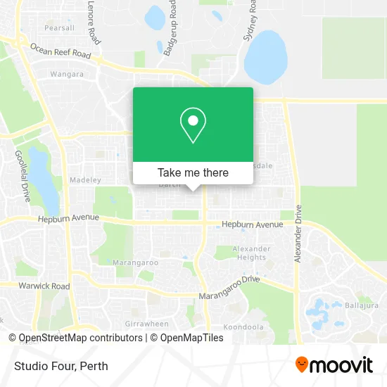Mapa Studio Four