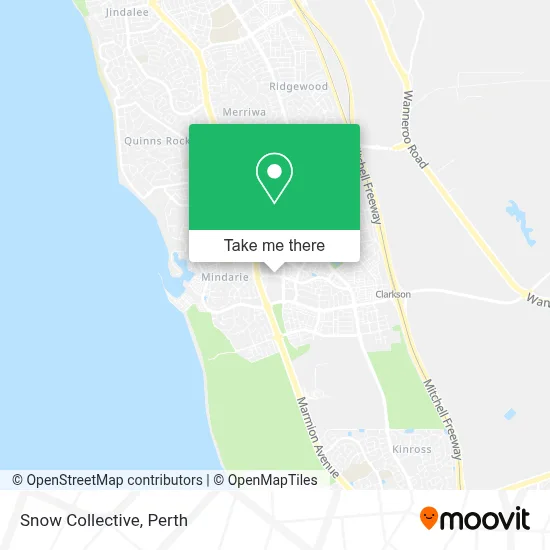 Mapa Snow Collective