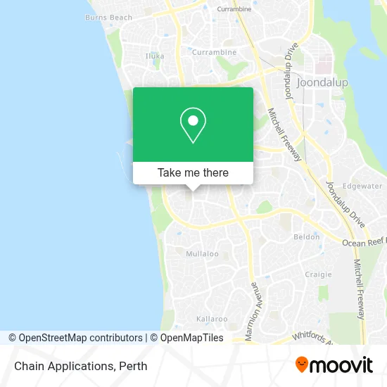 Chain Applications map