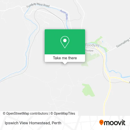 Mapa Ipswich View Homestead