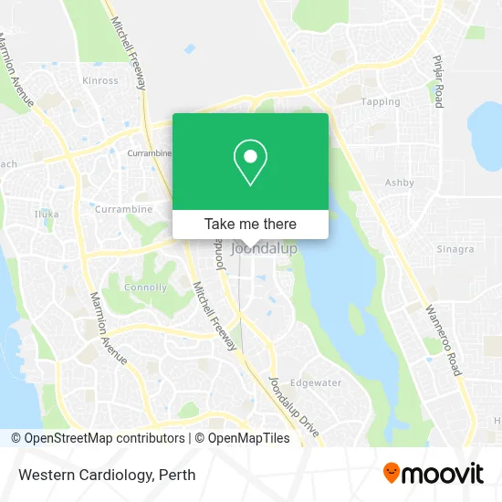 Mapa Western Cardiology