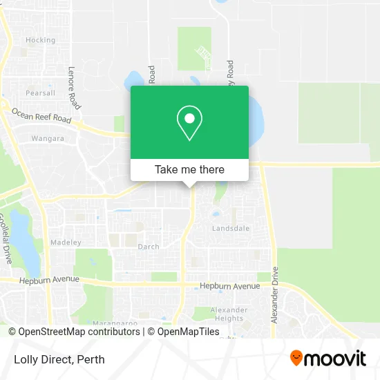 Mapa Lolly Direct