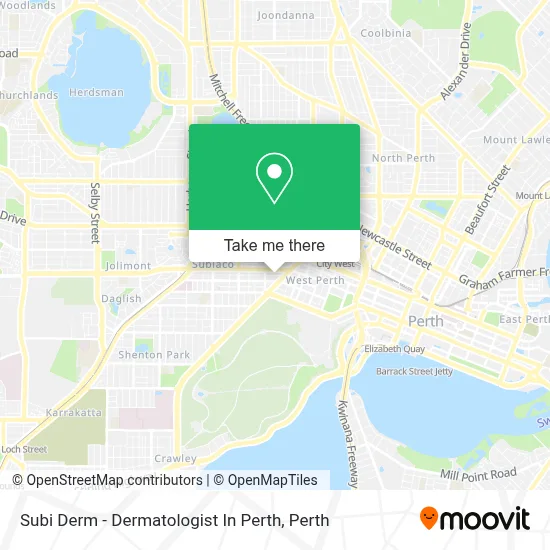 Mapa Subi Derm - Dermatologist In Perth