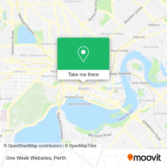 Mapa One Week Websites