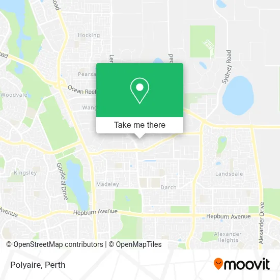Mapa Polyaire